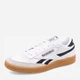 Мужские кеды кожаные низкие Reebok Club C Rev VIN100202316 5905588459934 39 (7US) 25 см Белые (5905588459989) - изображение 2