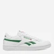 Мужские кеды кожаные низкие Reebok Club C Revenge 100032882 5905588458234 44 (10.5US) 29.1 см Белые (5905588458319) - изображение 1