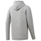 Толстовка мужская Reebok Workout Ready Full-Zip Fleece M Серый (EC0897) - изображение 2