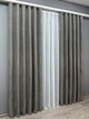 Комплект штор VR-Textil Жакард Viva Marmo № 1788ш Сірий 150х290 см 2 шт (33-0745) - зображення 4