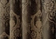 Комплект штор на люверсах VR-Textil Парча № 1772ш Коричневый с карамельным 155х270 см 2 шт (37-0258) - изображение 8