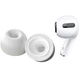 Силіконові амбушюри для AirPods Pro 1 / 2 (пара), L white - зображення 1