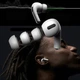 Силиконовые амбушюры для AirPods Pro 1 / 2 с отверстиями для уменьшения давления (пара), M white - изображение 10