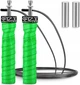 Скакалка скоростная для кроссфита 4FIZJO Speed Rope PRO+ Green (P-5907739313195) - изображение 1