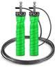Скакалка скоростная для кроссфита 4FIZJO Speed Rope PRO+ Green (P-5907739313195) - изображение 8