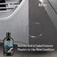 Поліроль-реставратор пластику і шин Turtle Wax HS Trim Restorer Ceramic & Acrylic 300 мл, відновлення кольору, захист - зображення 7