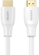Kabel Unitek HDMI - HDMI 2.0 4K 60Hz 2m White (C11090AWH03-2M) - obraz 1