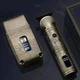 Машинка для стрижки волос и бороды с сменными насадками VGR V-649 / Аккумуляторный триммер от USB - изображение 2