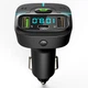 Автомобильный FM-трансмиттер с экраном, Bluetooth и 2 USB GZ03 / Автомобильный FM-передатчик - изображение 3