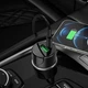 Автомобільний зарядний пристрій Hoco Z42 PD20W QC3.0 2 порти швидка зарядка чорний - зображення 4