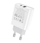 Заряджання для телефону Hoco C80A 20W USB Type-C швидке заряджання білий - зображення 2