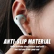 Амбушюры для наушников AirPods 1/2 силиконовые накладки сменные ушные вкладыши аксессуары бирюзовые - изображение 2