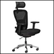 Крісло Mealux Q1 Air Fabric Black (арт HF-Q1 F/B) - зображення 1