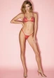 Комплект зі стразами Victoria’s Secret червоний M - изображение 3