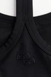 Топ спортивный женский H&M 271227766_black M Черный (2727000082871) - изображение 7
