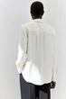 Блуза H&M 271220978_cream S Кремовый - изображение 4