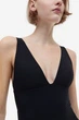 Купальник моделюючий H&M 271017357 46 Чорний - изображение 2