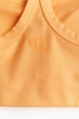 Топ спортивный H&M 271227766 S Оранжевый - изображение 3