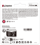 Карта пам'яті Kingston Canvas Select Plus Gen3 microSDXC 128GB Class 10 UHS-I U1 V10 A1 + SD-adapter (SDCS3/128GB) - зображення 8