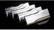 Pamięć RAM G.Skill DDR5-6400 32768MB PC5-51200 (Kit of 2x16384MB) Trident Z5 Royal Neo White (F5-6400J3039G16GX2-TR5NS) - obraz 6