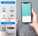 Смарт Весы Напольные для дома электронные фитнес Bluetooth с приложением для смартфона Fitdays Android iOS Аналитика ИМТ Вода сердцебиения Белок 180 кг - изображение 6
