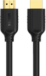 Kabel Unitek HDMI - HDMI 2.0 4K 60Hz 1.5m Black (C11079BK-1.5M) - obraz 4