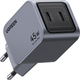 Ładowarka sieciowa Ugreen X707 USB-C+USB-C 45W PD GaN Tech Charger Space Gray (6941876230082) - obraz 1