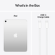 Tablet Apple iPad 11" 2025 Wi-Fi + Cellular 256GB Silver (195950105636) - obraz 8