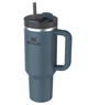 Термокружка Stanley 1.18 л с крышкой FlowState и встроенной трубочкой тёмно-синяя 10064 - изображение 1