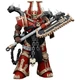 Фігурка JOYTOY World Eaters Khorne Berzerker Eviscerator Chainaxe Warhammer 40K - зображення 1