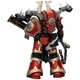 Фігурка JOYTOY World Eaters Khorne Berzerker Eviscerator Chainaxe Warhammer 40K - зображення 2