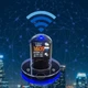 Настольные часы BauTech с Wi-Fi и RGB-подсветкой умные Синий (1015-961-00) - изображение 9