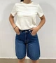Жіночі шорти бермуди High waist H&M (58480) W38 Темно-сині - зображення 1