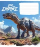 Комплект 5 шт. учнівських зошитів Dino empire. Зошит Школярик 12 арк. у клітинку 3490 4820006470432 - изображение 2