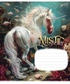 Зошити учнівські, 5 шт, по 24арк., глiтер, Зошит Школярик Mistic story у лінію 3441 4820006471965 - изображение 5