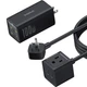 Подовжувач мережевий 1,5 м BASEUS PowerCombo Mini Power Strip 100W AC+3Type-C+USB Чорний (E00058205123-00) - зображення 3
