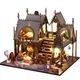 Конструктор румбокс DIY Luna Magic House Roombox зі світлом - зображення 1