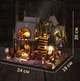 Конструктор румбокс DIY Luna Magic House Roombox зі світлом - зображення 3