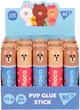 Набор клея-карандаша Yes Line Friends PVP 15 г х 20 шт (320291) (5056574433893) - изображение 1