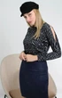 Спідниця INEDIT 0088-1 S Dark-Blue - зображення 6