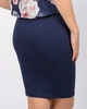 Спідниця INEDIT 0063 M Dark-Blue - зображення 2