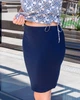 Спідниця INEDIT 0049 Dark-Blue M - изображение 5