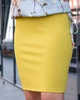 Спідниця INEDIT 0049 Mustard M - изображение 7