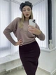 Светр INEDIT 1463 Capucino-Lurex 1 - изображение 1