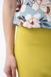Спідниця INEDIT 0048 Mustard S - изображение 4