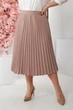 Спідниця INEDIT 41058-1 Beige 6XL - зображення 1