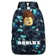 Дитячий шкільний підлітковий рюкзак роблокс роблекс roblox 8-13 років ранець для дітей в школу модель 1 - зображення 1