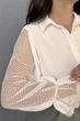 Блузка INEDIT 29239 White L - зображення 6