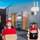 WiFi камера видеонаблюдения 5MP / Вайфай камера уличная / Возвратная IP камера наблюдения - изображение 6