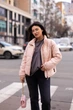 Женская демисезонная куртка «Blush Comfort» Lusskiri XL персиковая 557952 - изображение 5
